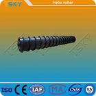 Strong Self Cleaning Force Rubber Steel Spiral Roller
