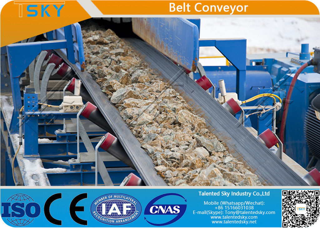 2.4m Rubber Belt Conveyor
